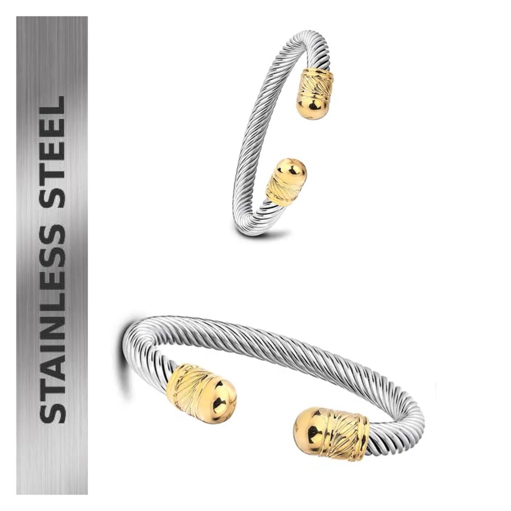 🐘🐘 Stainless Steel Cuff Bangles